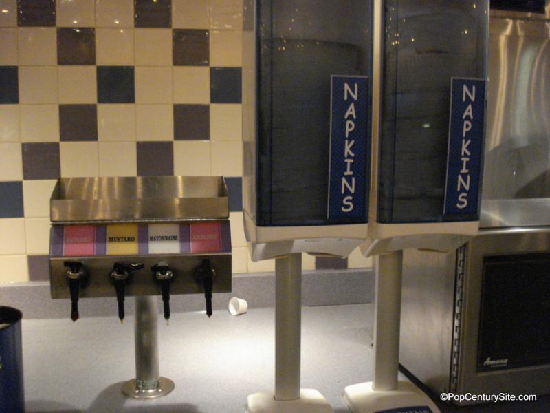 Condiments and Napkins